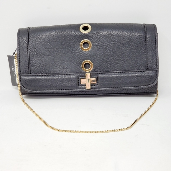 INC Korrac Contrast Trim Clutch/Crossbody - Picture 1 of 6
